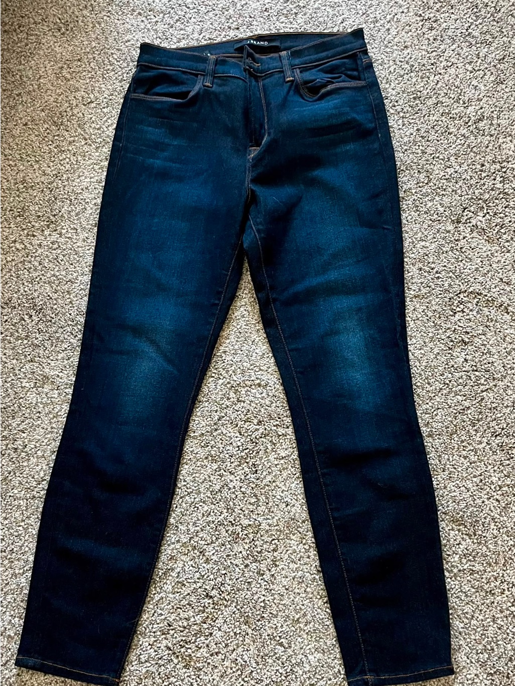 J Brand Dark Indigo Skinny Jeans